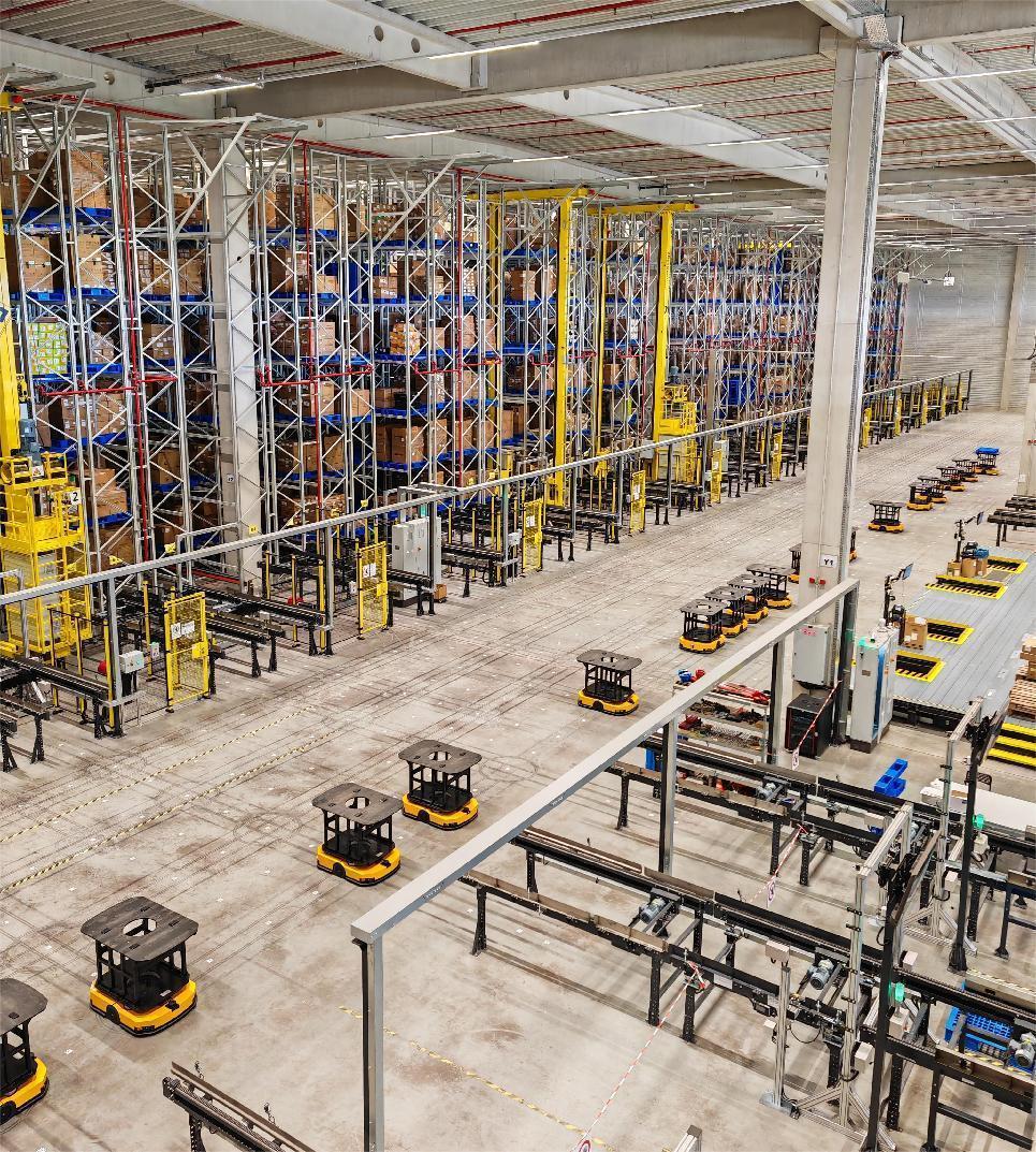 兰剑智能某海外项目现场