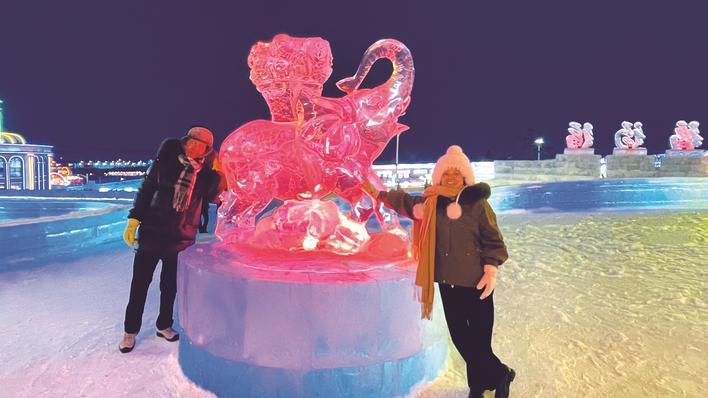 打卡长春冰雪新天地