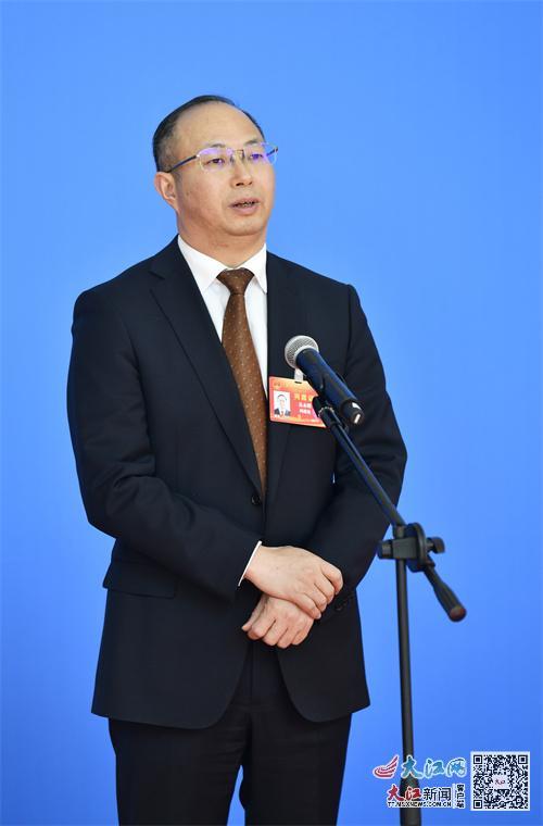 省教育厅厅长吴永明（图片均由王祺摄影）