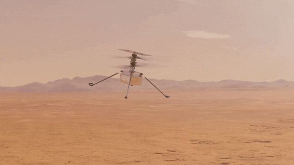 美国“机智号”火星直升机摔断“翅膀”：已彻底无法飞行