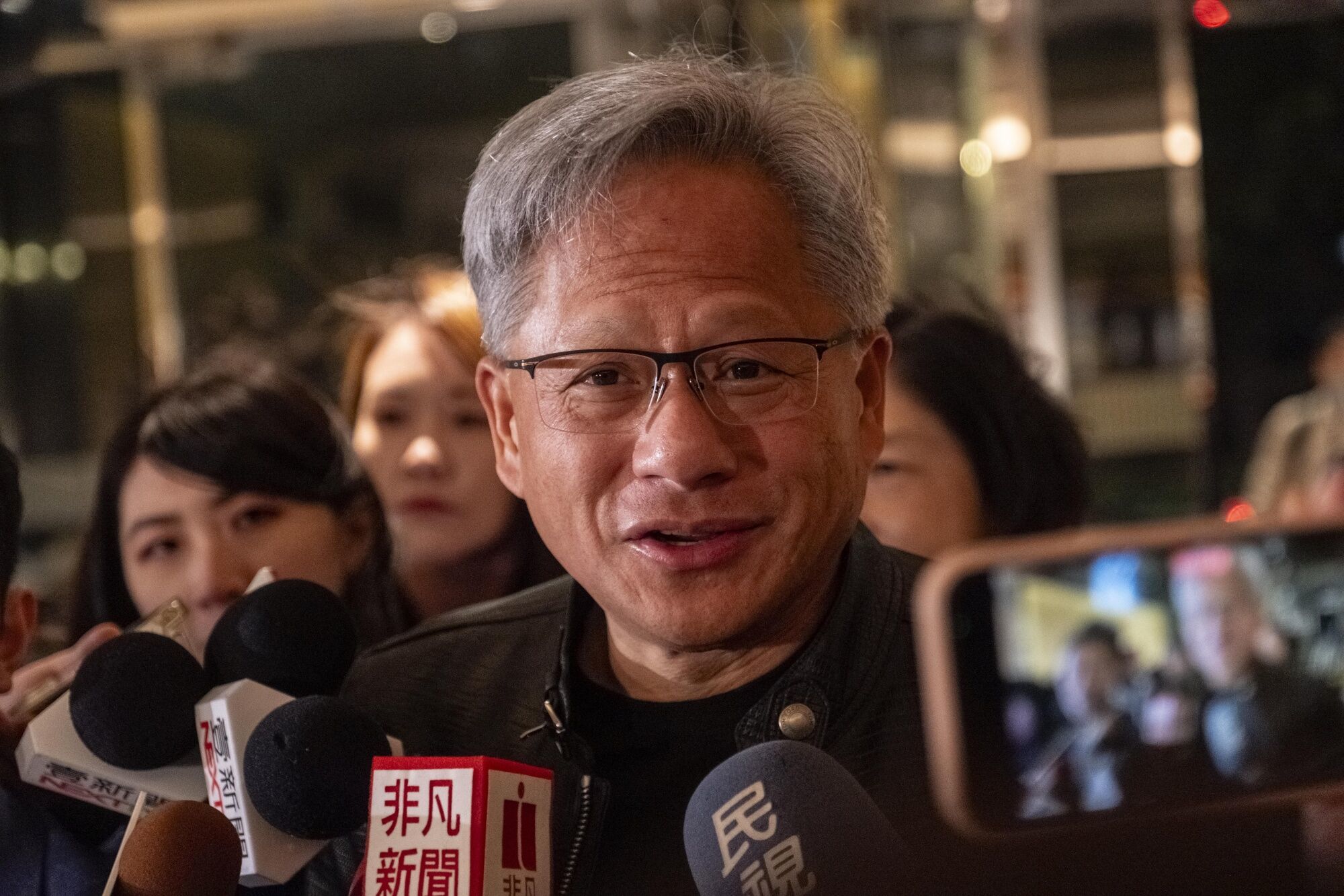 黄仁勋在台北
