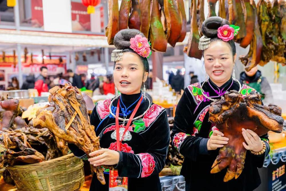 ▲年货节现场，活动主办方供图