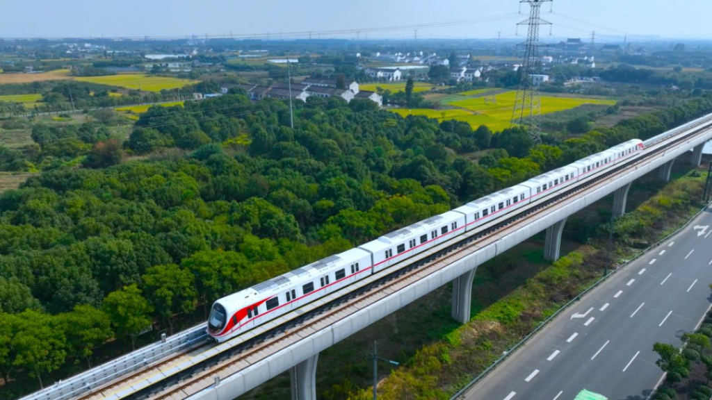 江苏无锡首条市域轨道交通s1线开通