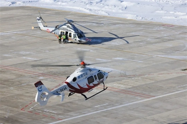 AC332、AC352两大国产直升机会师东北:-40℃试飞20小时