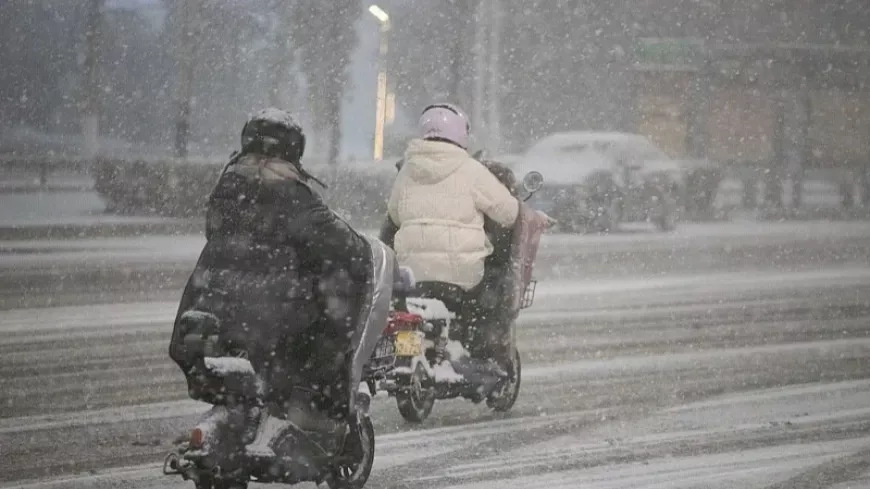 雨雪冰冻进入最强时段,大雪从重庆下到江苏_凤凰网