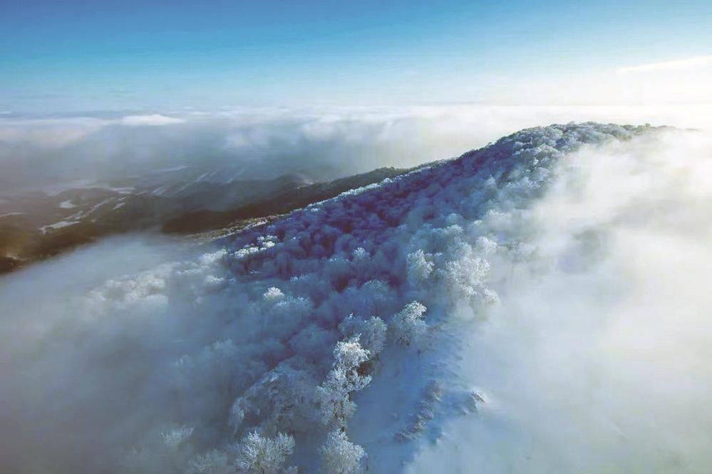 冬日通化，千里冰封、万里雪飘。