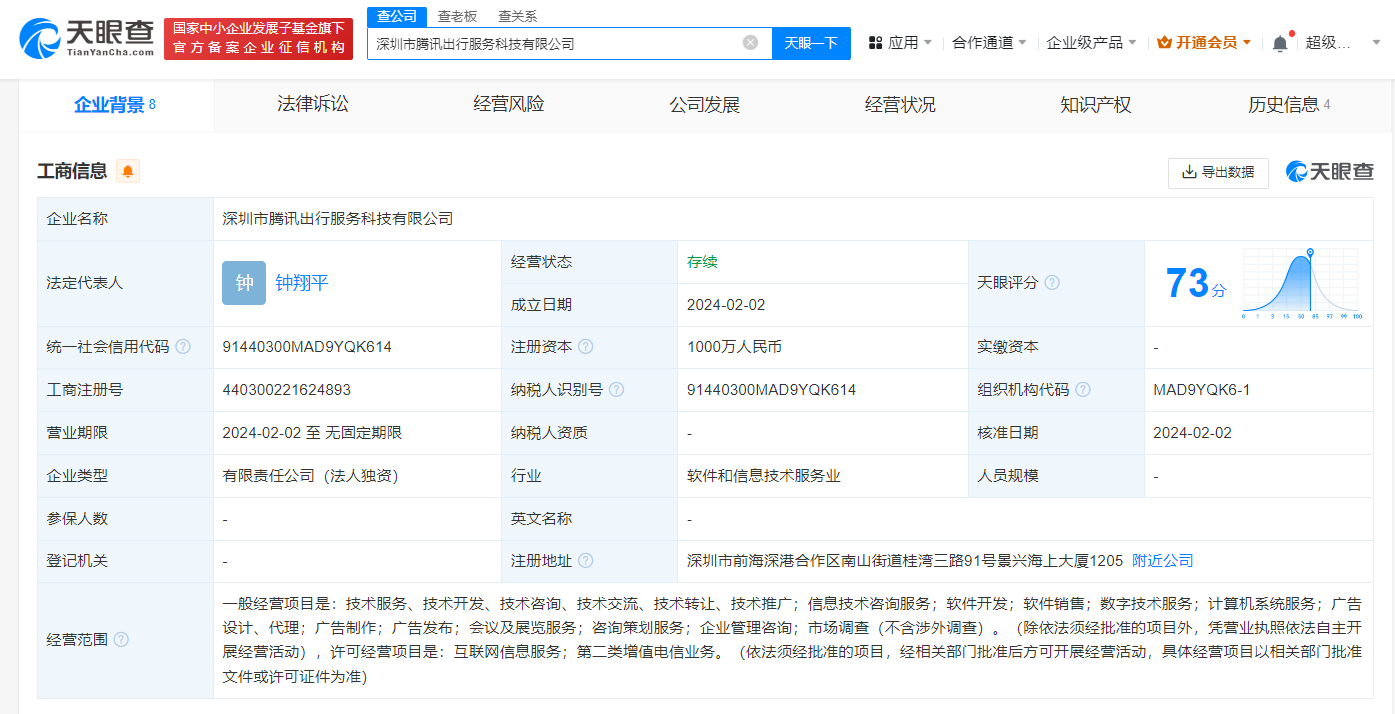 图源 天眼查