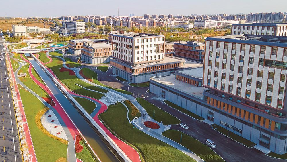 长智光谷产业园外景。