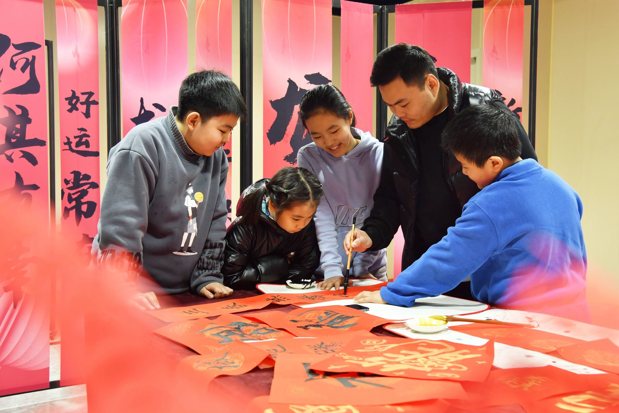 这范儿，很年味！山东省青少年宫开展“最爱中国年”迎新春艺术体验活动