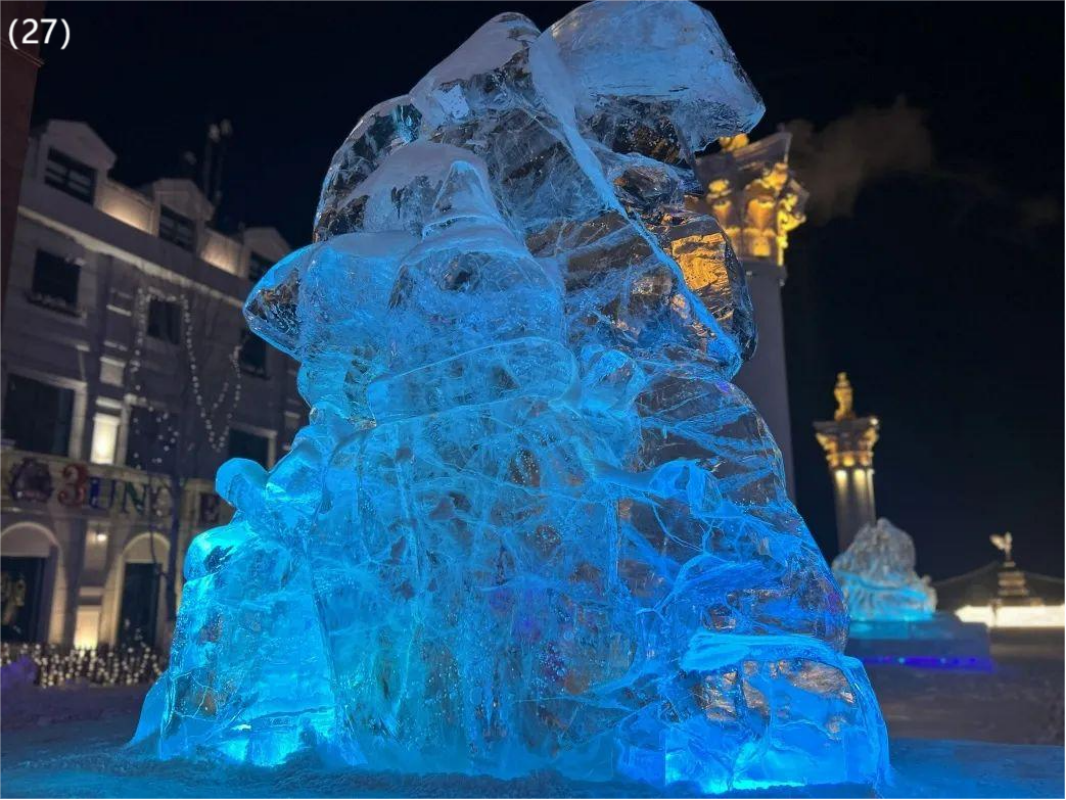 哈尔滨世界欢乐城冰雕评选活动火热开启!