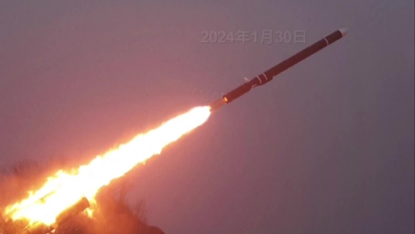 朝鲜巡航导弹图片