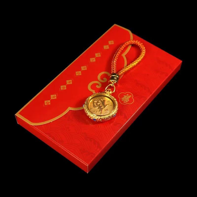 来了！龙年福字足金挂件，福字一转，万事兴“龙”凤凰网凰家尚品_凤凰网