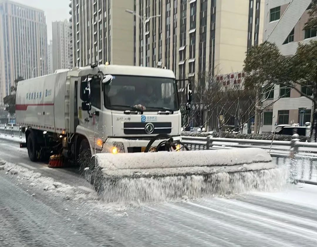 江蘇淮安以雪為令為廣大群眾的生產生活安全保駕護航