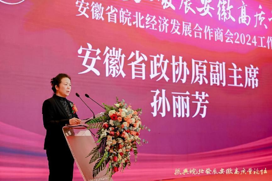 安徽省政协原副主席孙丽芳出席活动并致辞