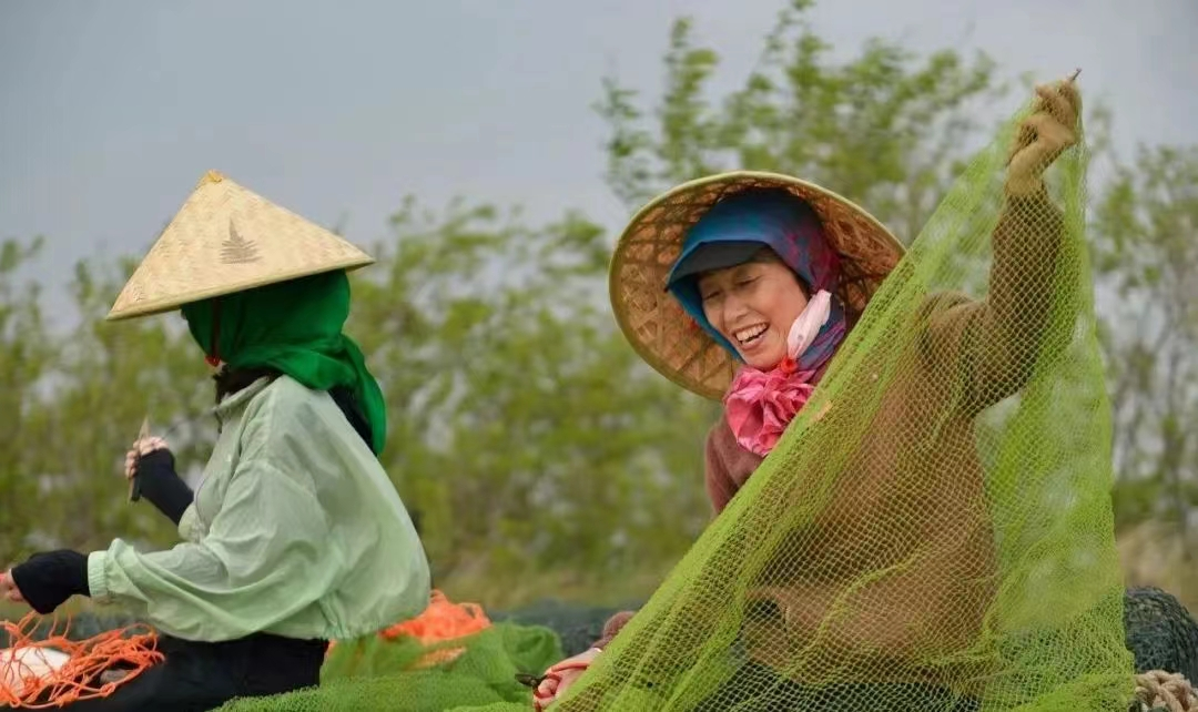 陆海联动，一村一品！江苏东台市弶港镇“百花齐放”迎新春