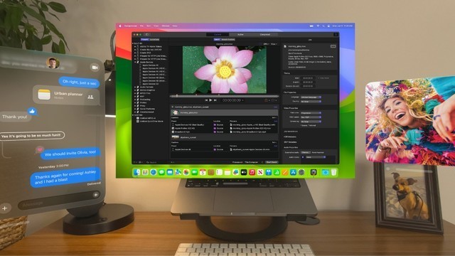 苹果试水脑机接口！Mac可用头显Vision Pro当显示器