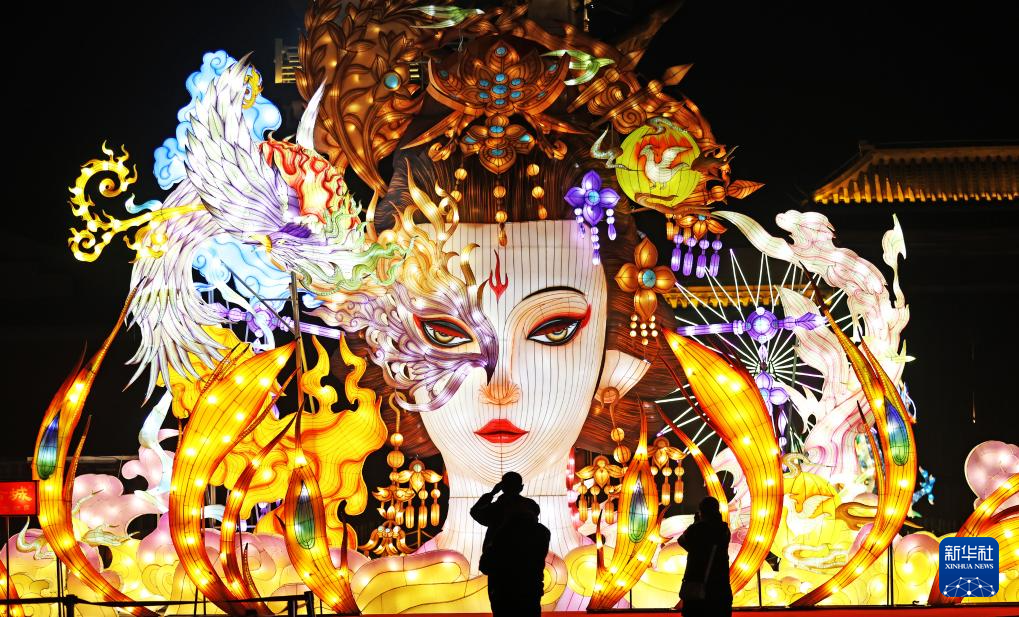 花灯绚丽迎新春凤凰网湖北_凤凰网