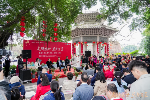 龙腾盛世,兰香湾区!翁源兰花香飘广州水上花市