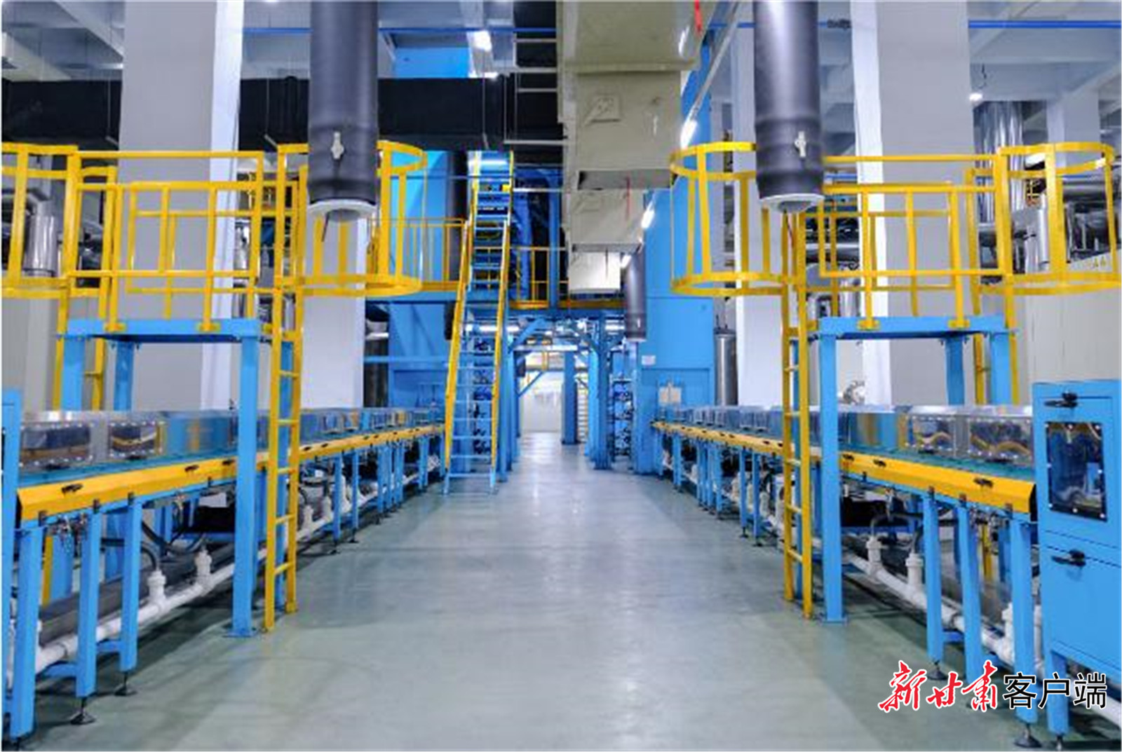 金川集团高性能单晶动力镍钴锰酸锂正极材料生产车间