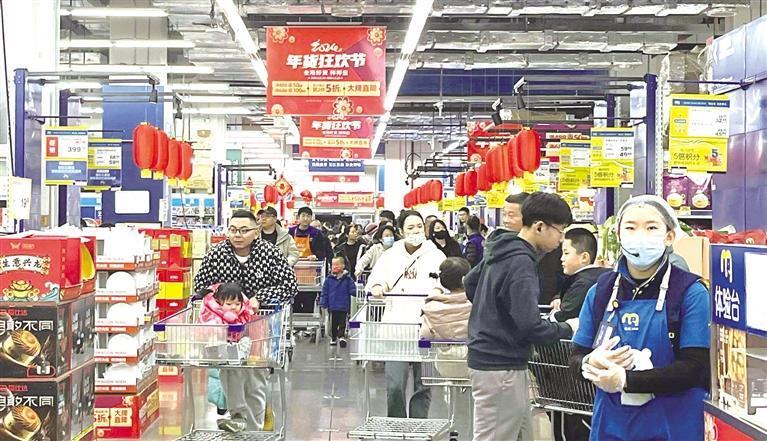 市民在购买商品