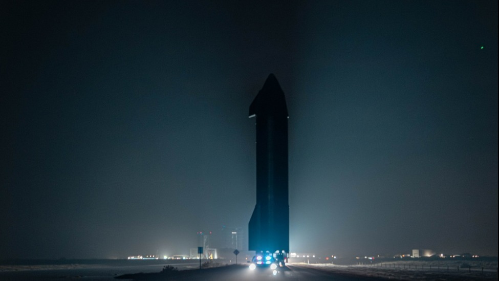 SpaceX星舰准备第三次试飞，官方分享照片_凤凰网