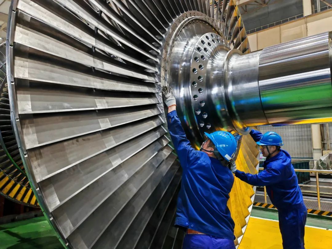 哈电汽轮机力争新春开门红生产线上不停工