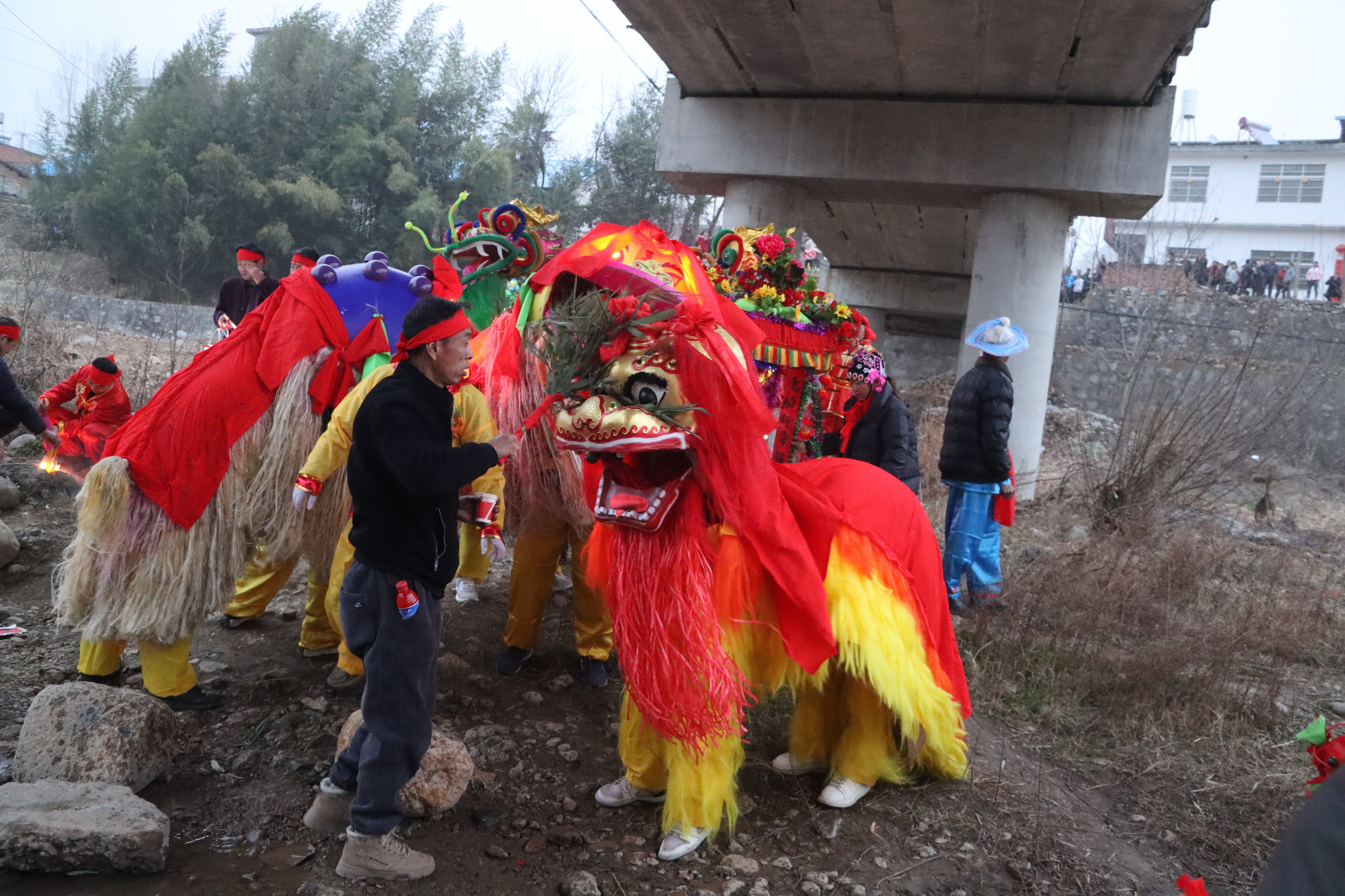 【网络中国节·元宵】清油河镇：清油花灯闹元宵 民俗文化迎新春