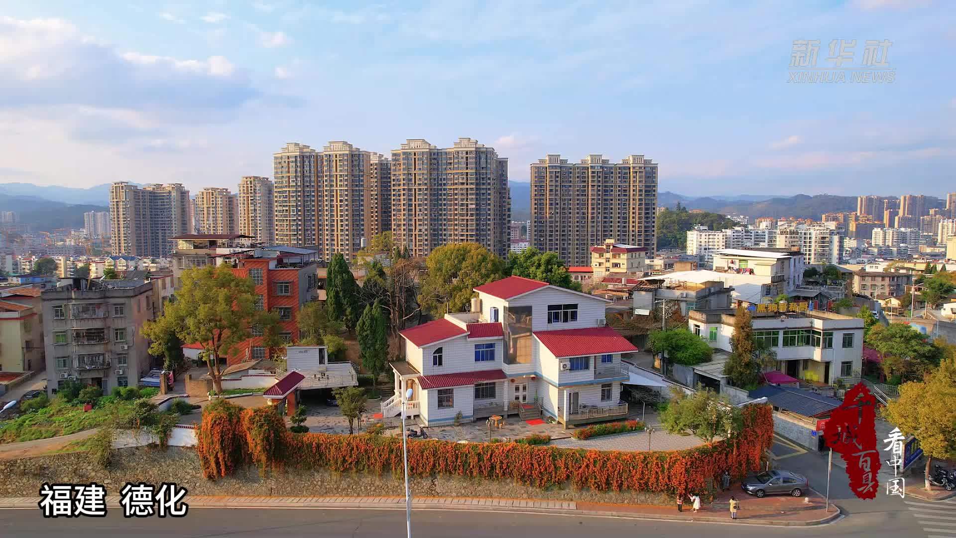 千城百县看中国福建德化炮仗花开迎春来