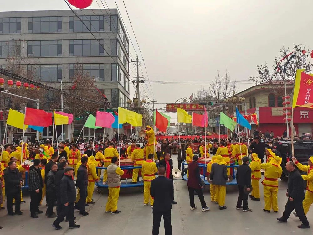 邢台宁晋黄儿营西村：锣鼓喧天庆新春