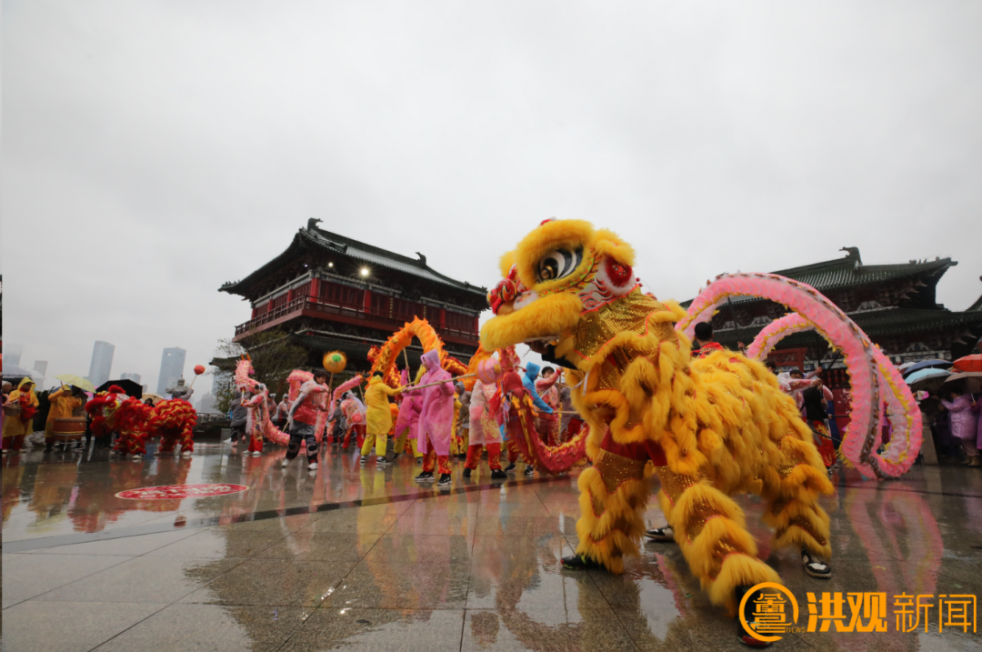 2月4日,滕王阁景区北园免费对外开放