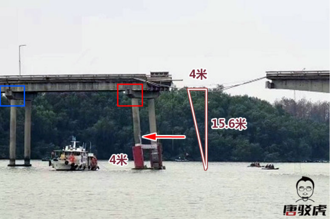独家披露广州船撞桥事故:撞击力相当于时速62重卡,为何桥垮了?_凤凰网