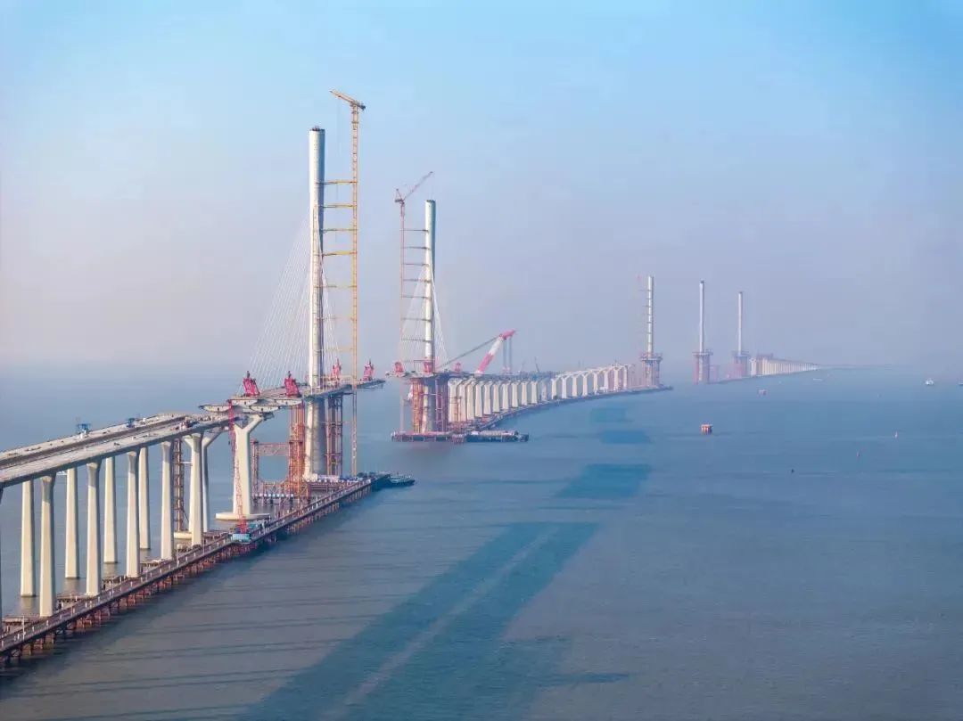 黄茅海跨海大桥今年将建成通车 图源：毕松杰 郁德礼 李春波