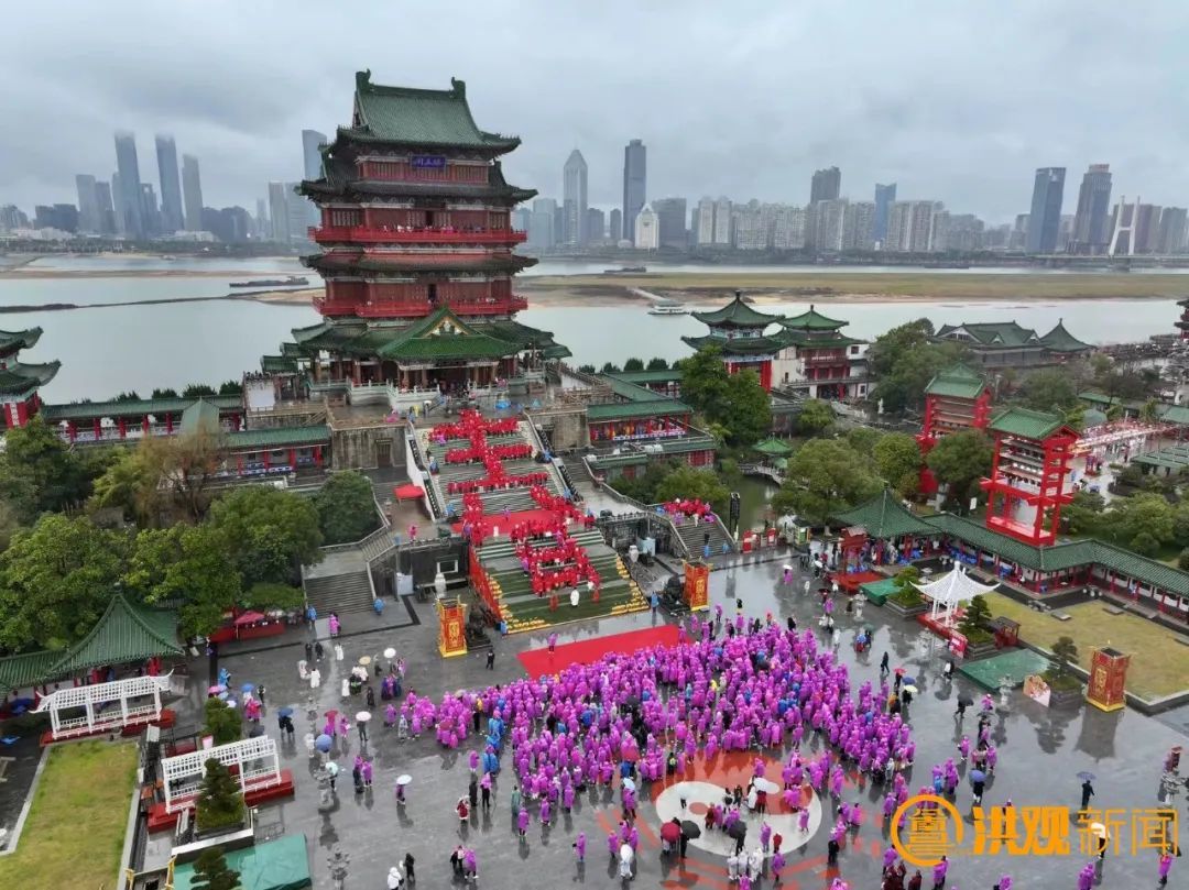 2月4日,滕王阁景区北园免费对外开放