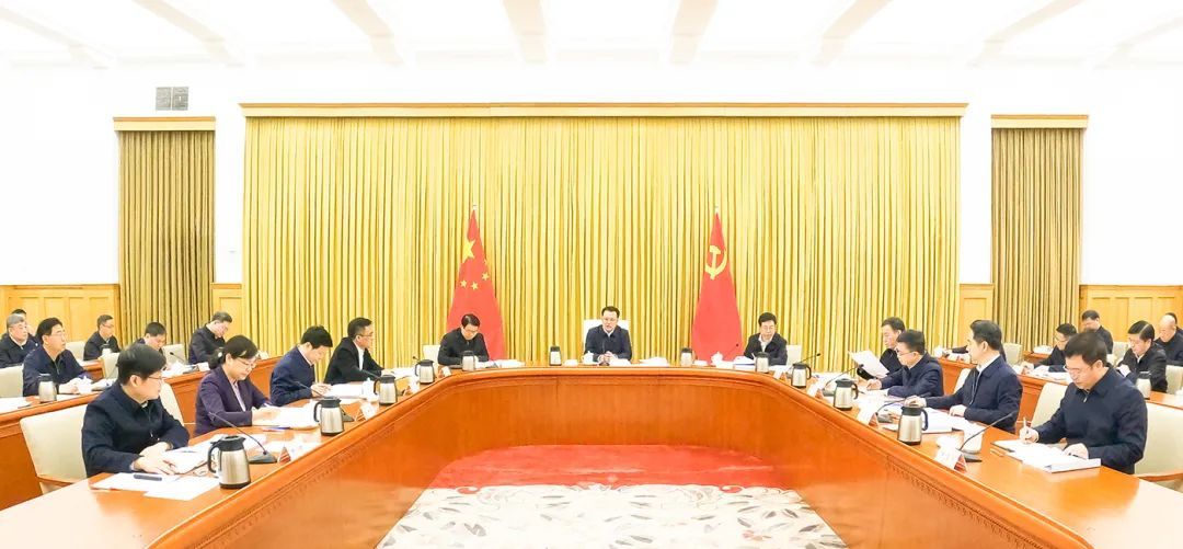 2月23日上午，重庆市西部陆海新通道建设领导小组召开会议。苏思 摄