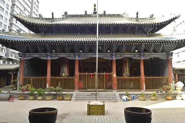 兰州府城隍庙正殿