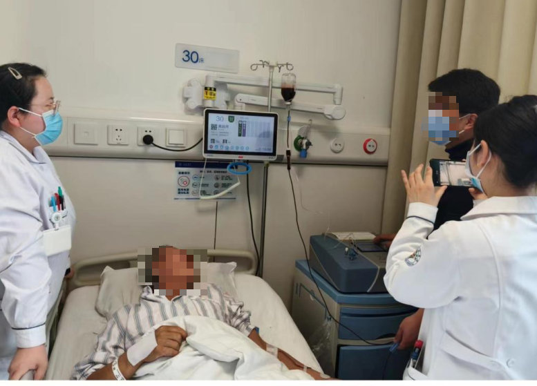 三氧疗法怎么代理三氧自体血回输疗法见奇效 ｜ 西安市红会医院介入诊疗中心成功开展首例自体血回输治疗_https://www.jmylbn.com_新闻资讯_第3张
