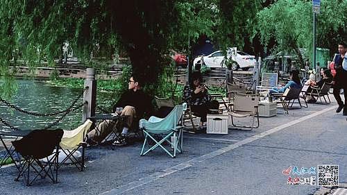 夏季的北湖路(受访者供图)