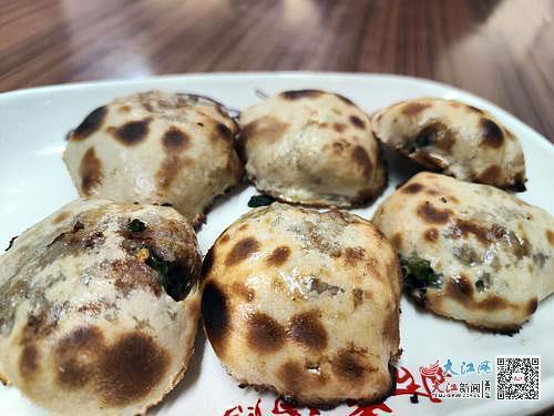 “红歌烧饼”店的小烧饼