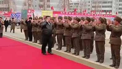 金正恩出席奠基典礼 宣示地方工业革命