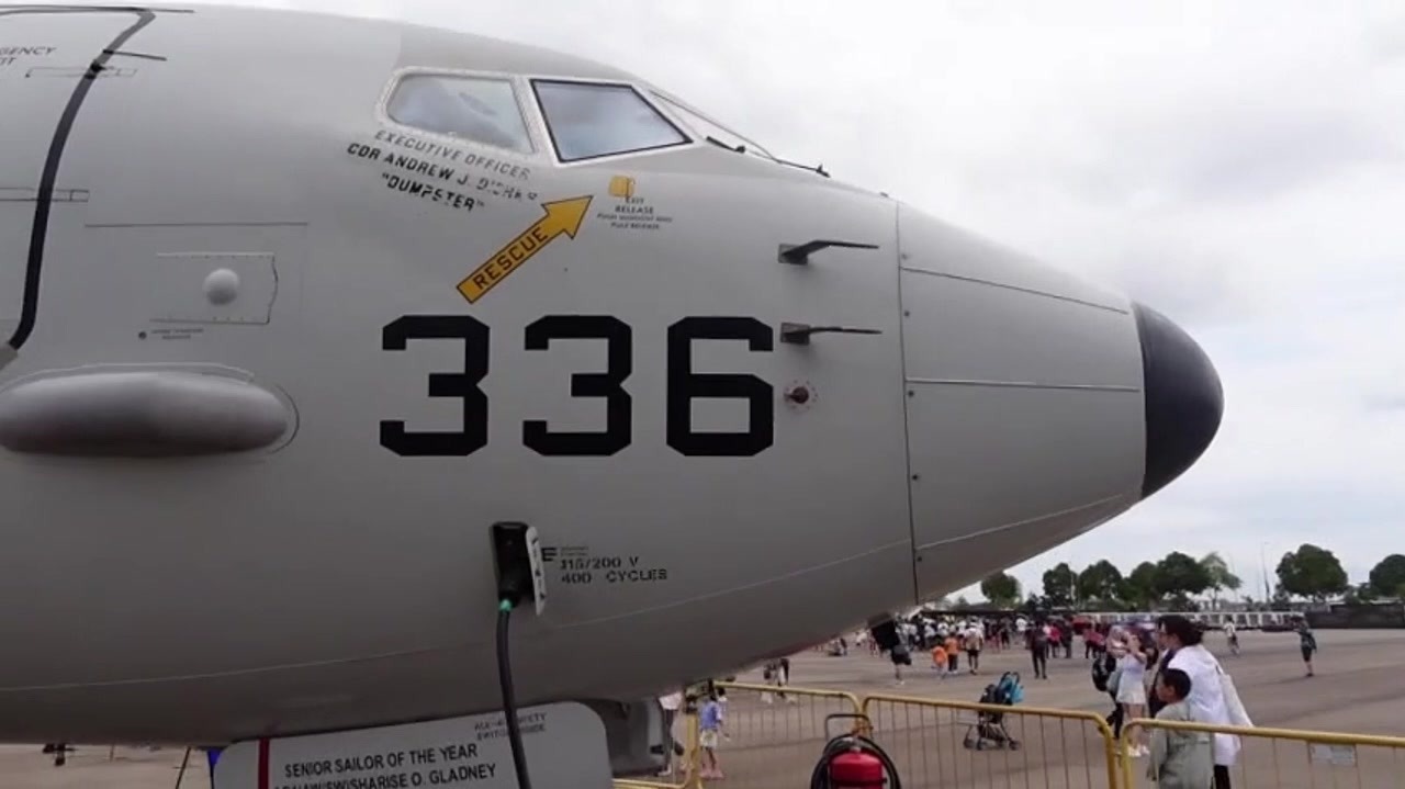 P-8A现身新加坡航展 编号336 去过南海么？