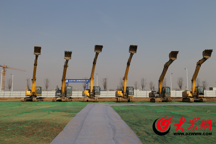 总投资212亿元菏泽鲁西新区26个项目集中开工