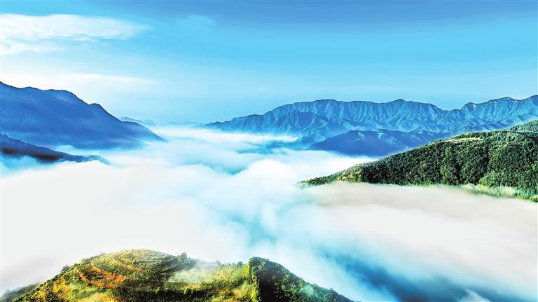 青泥岭云海　田禾　摄