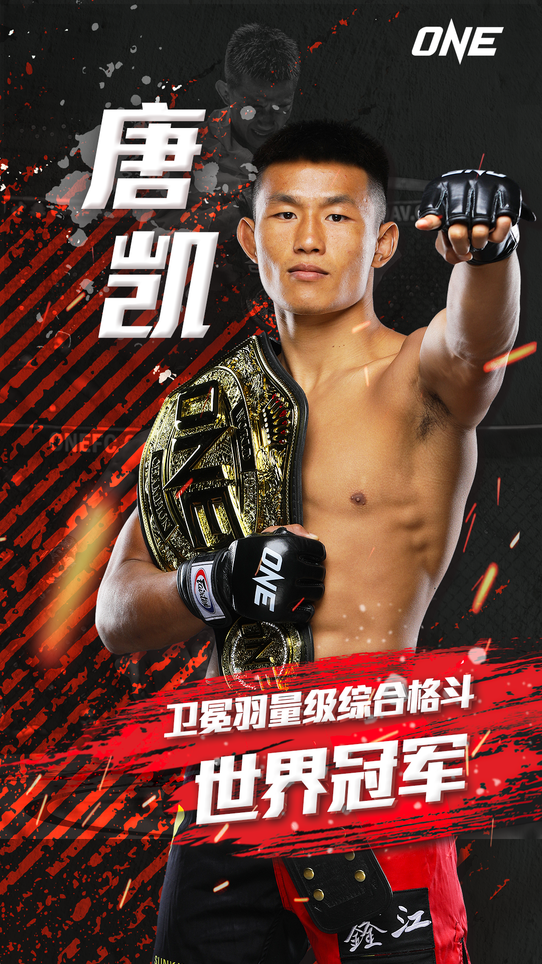 唐凯三回合TKO丹勒卫冕，成功为中国守住金腰带