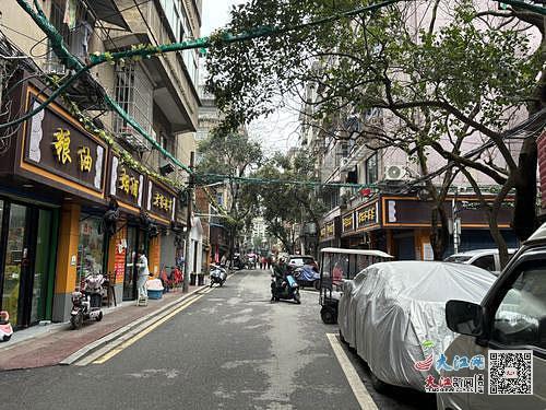 北湖社区的老街巷