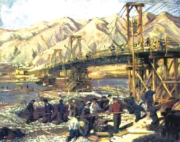 《又一条大桥通过黄河》