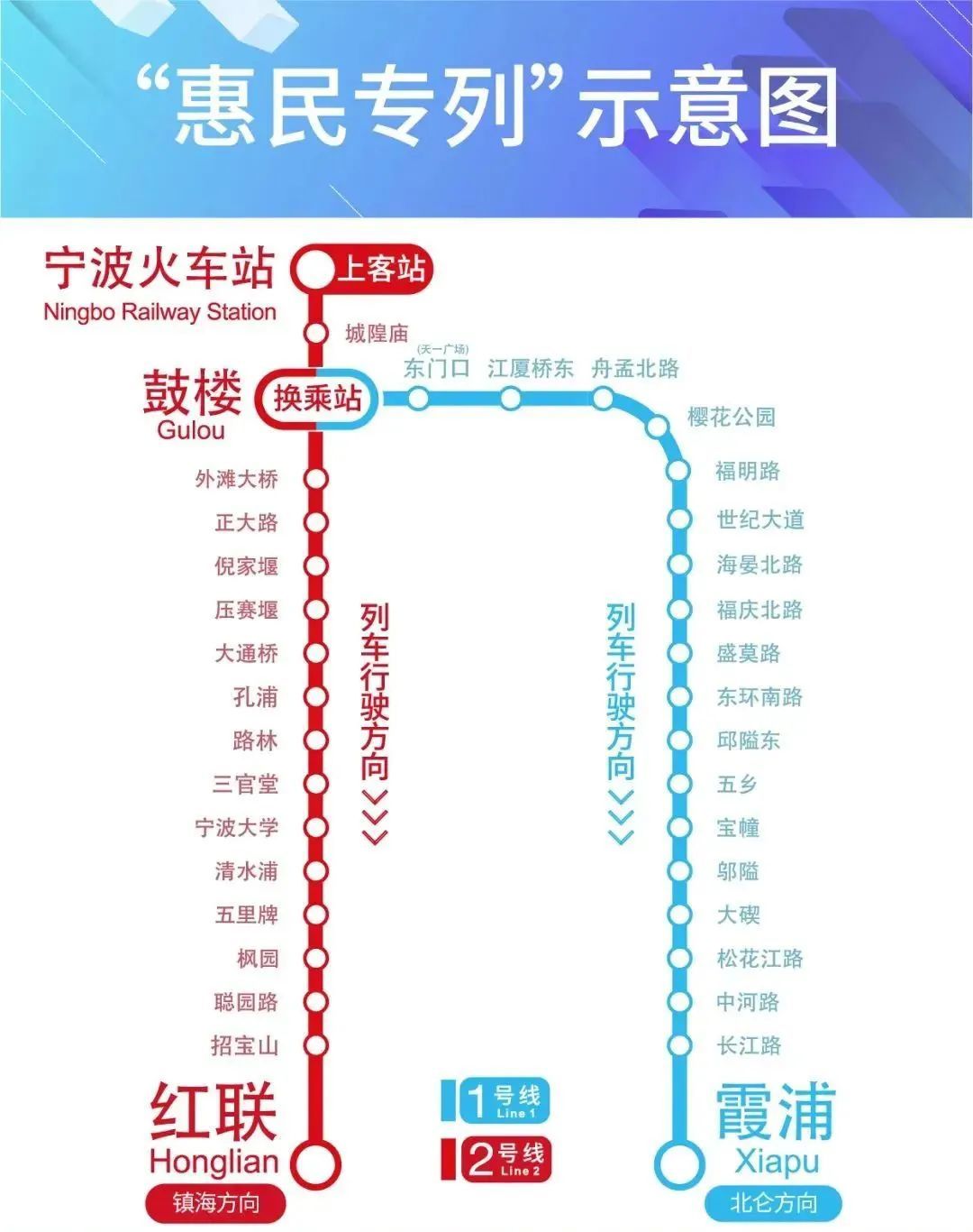 宁波地铁惠民专列延长时刻表来了