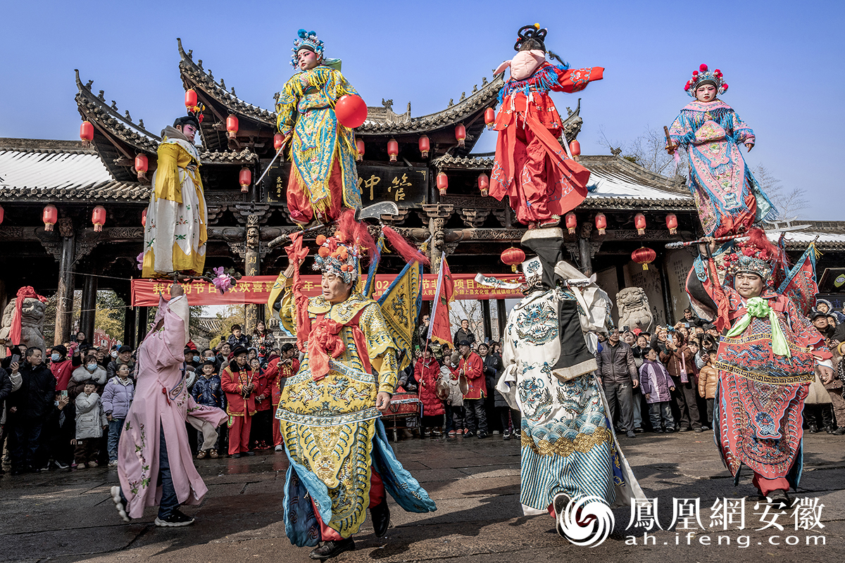 安徽颍上管仲老街真热闹多彩活动闹元宵