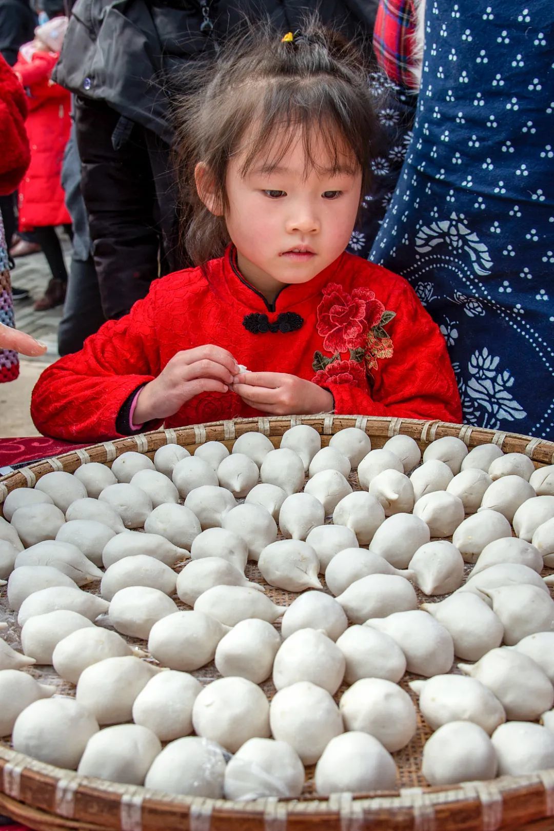 汤圆的小尾巴，其实是为了区分甜咸。图 / 视觉中国