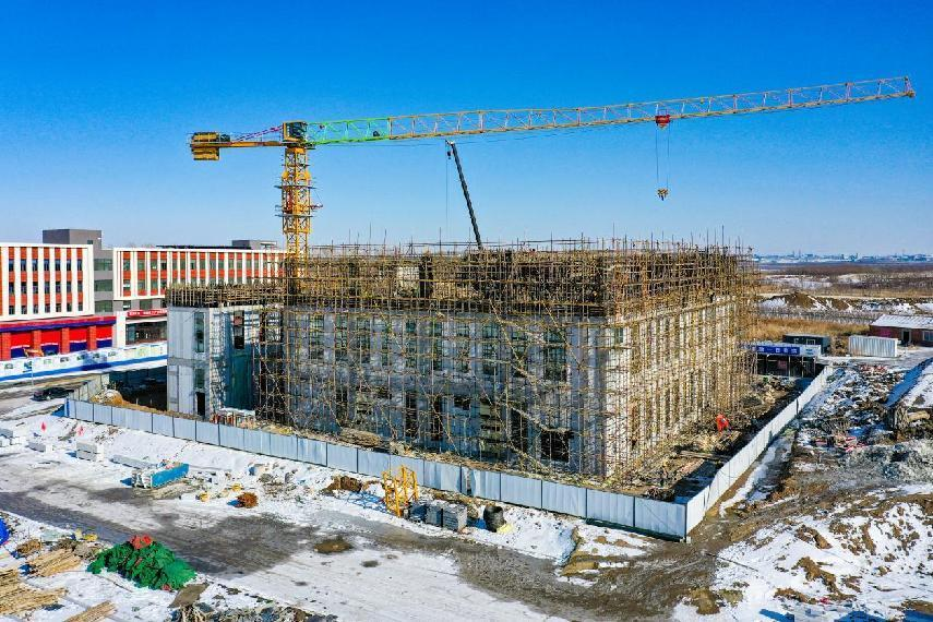 北湖未来科学城新建开工项目+2，长春新区已开复工项目51个