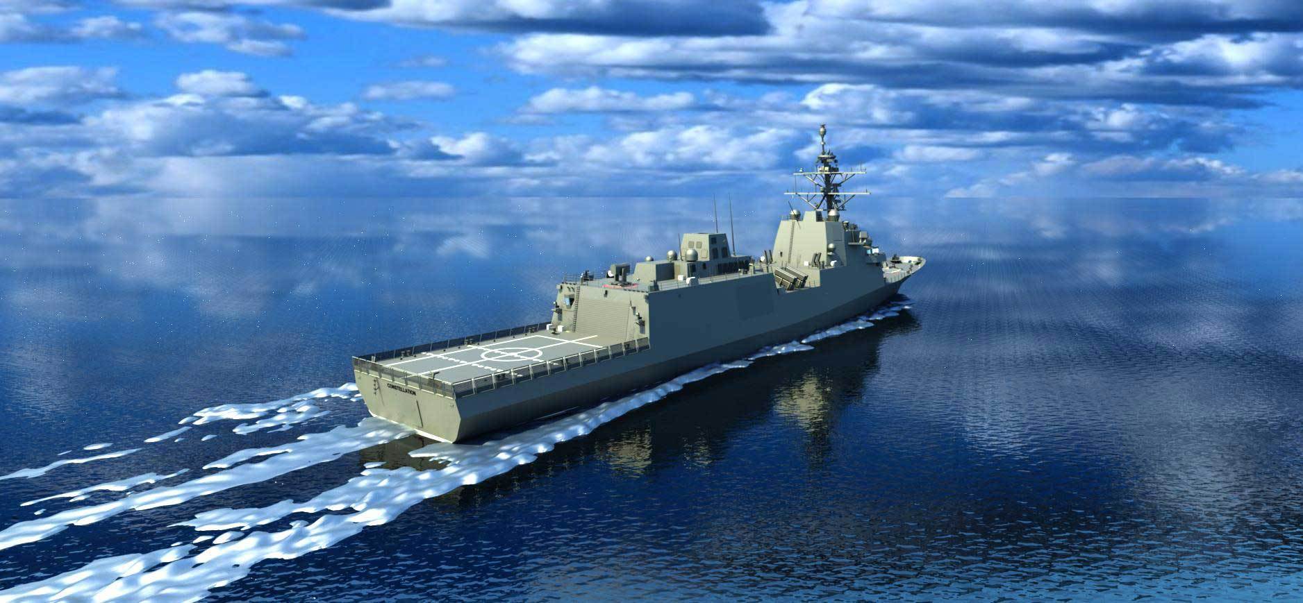 美媒星座级护卫舰正在建造中预计2026年服役